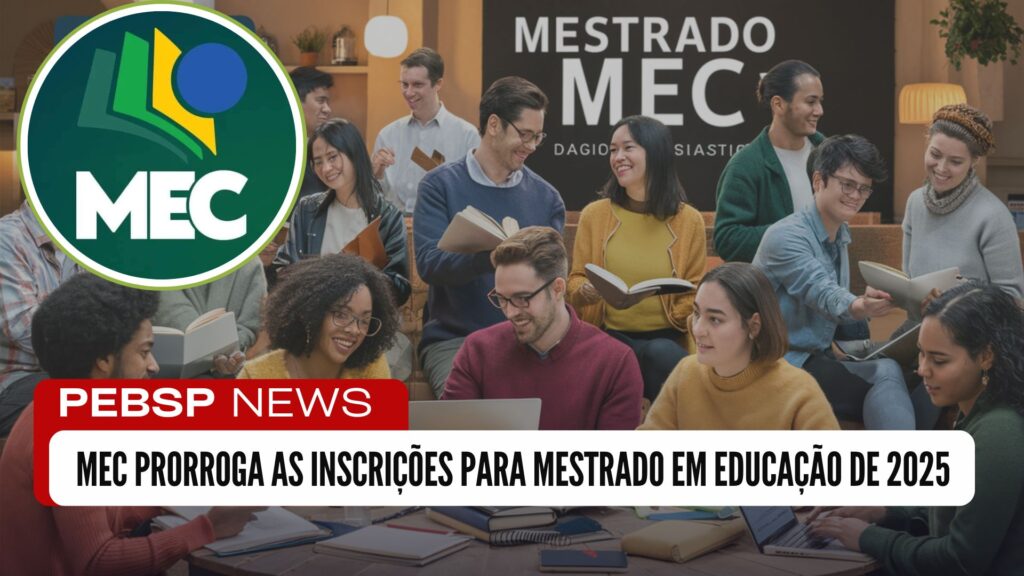 MEC REABRE as inscrições para Mestrado em Educação Profissional