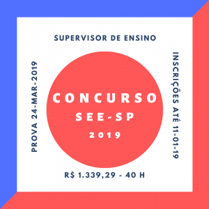 Concurso Supervisor de Ensino