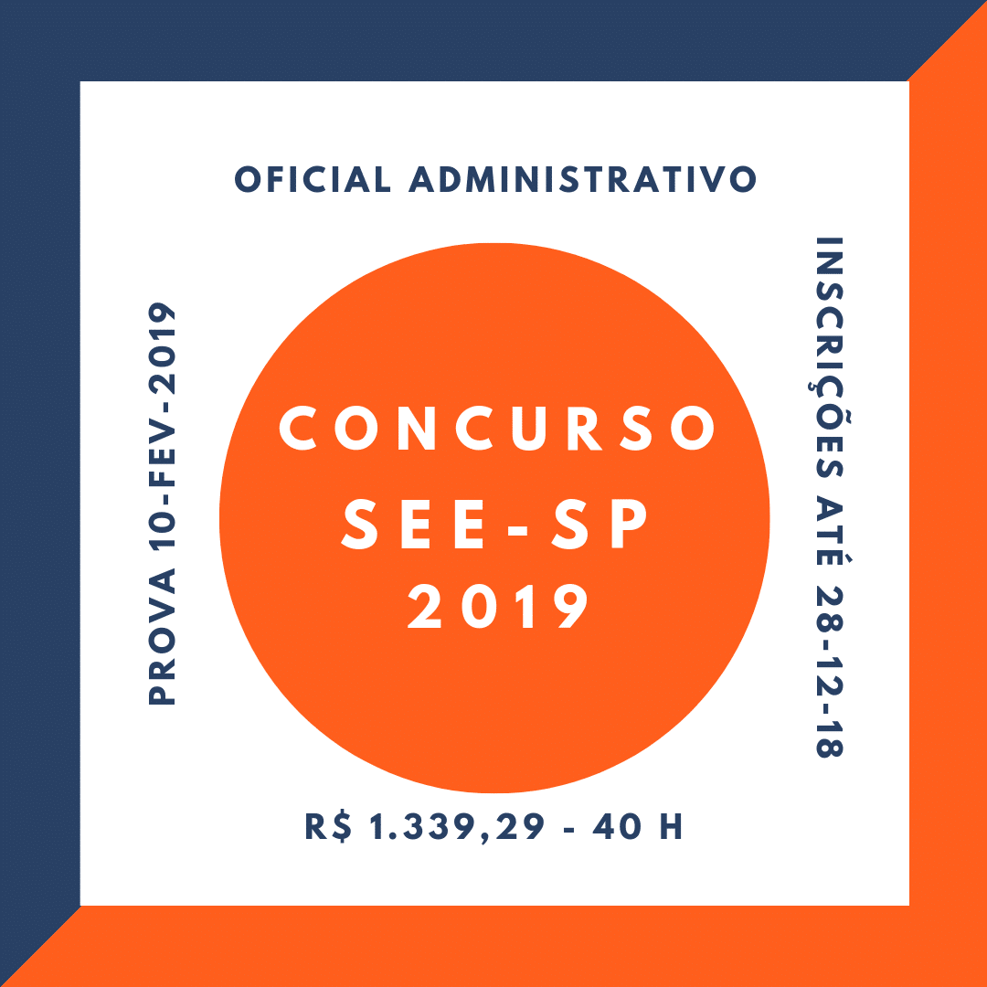 Concurso Oficial Administrativo SEE