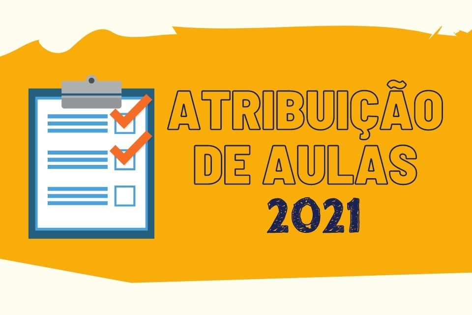 atribuição de aulas 2021