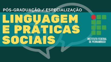 pós-graduação linguagem