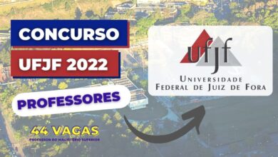 Concurso professores UFJF 2022