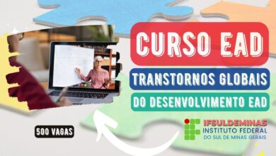 Curso EAD de Transtornos Globais do IFSULDEMINAS