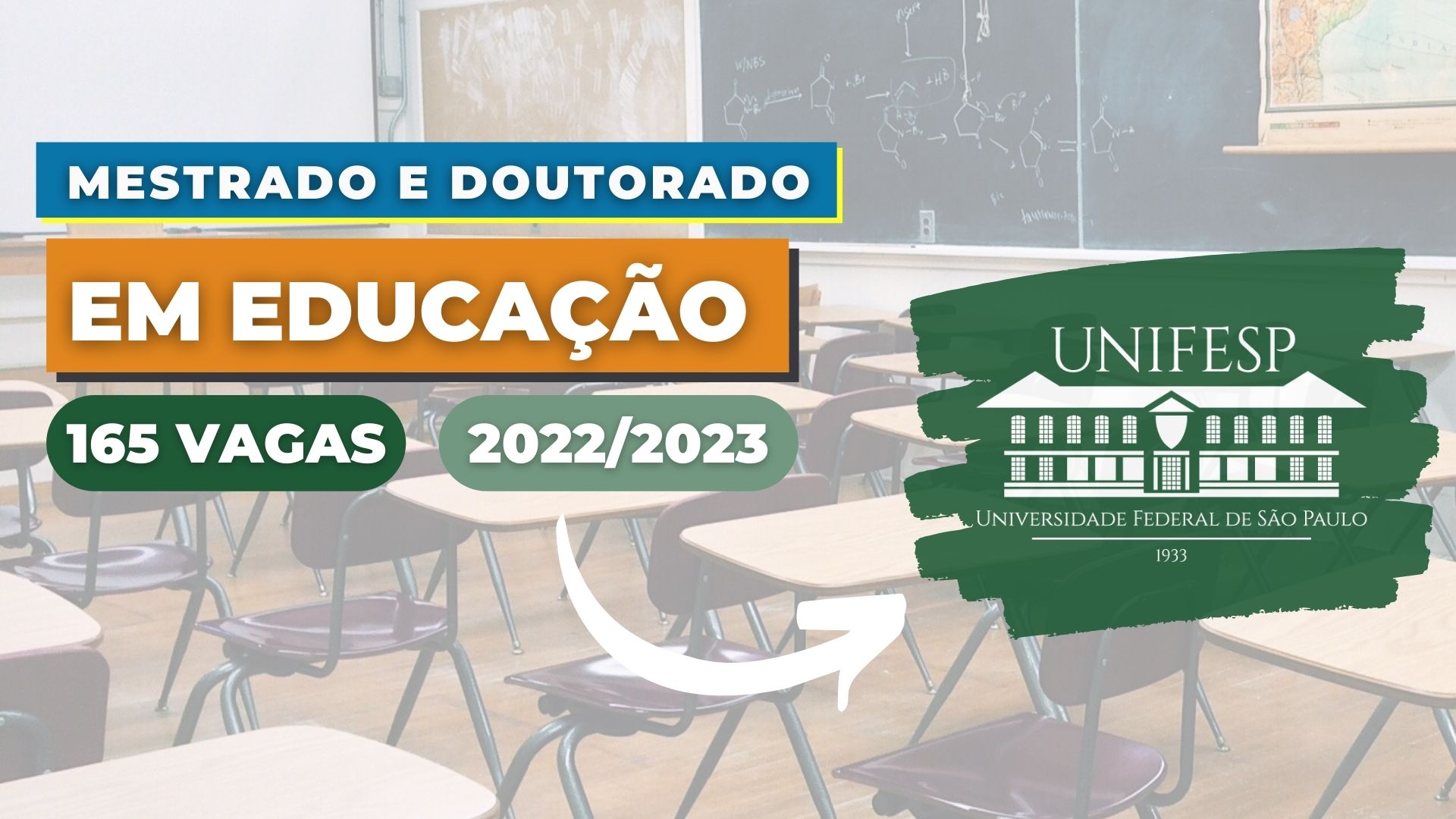 Unifesp: Inscrições Abertas Para Mestrado E Doutorado Em Educação ...