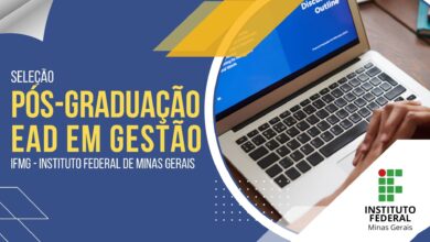 pós-graduação em gestão EAD IFMG