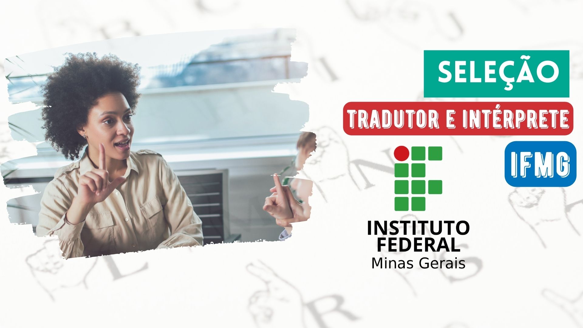 tradutor e intérprete IFMG