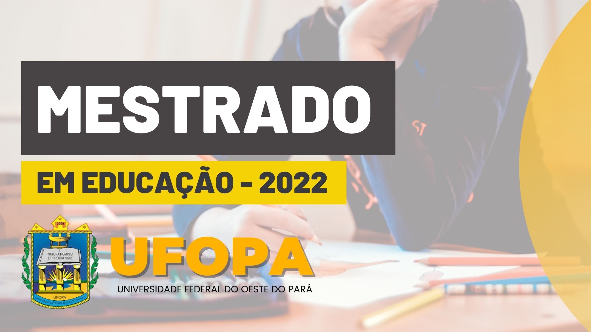 Mestrado em Educação UFOPA 2022