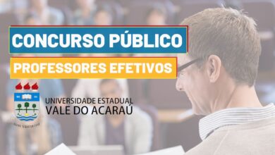 Concurso Professores Efetivos UVA