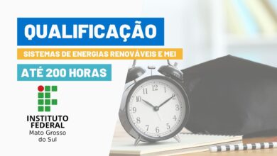 Cursos de Qualificação do IFMS