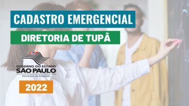 Cadastro emergencial Tupã