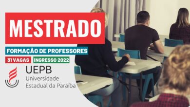 Mestrado Formação de Professores