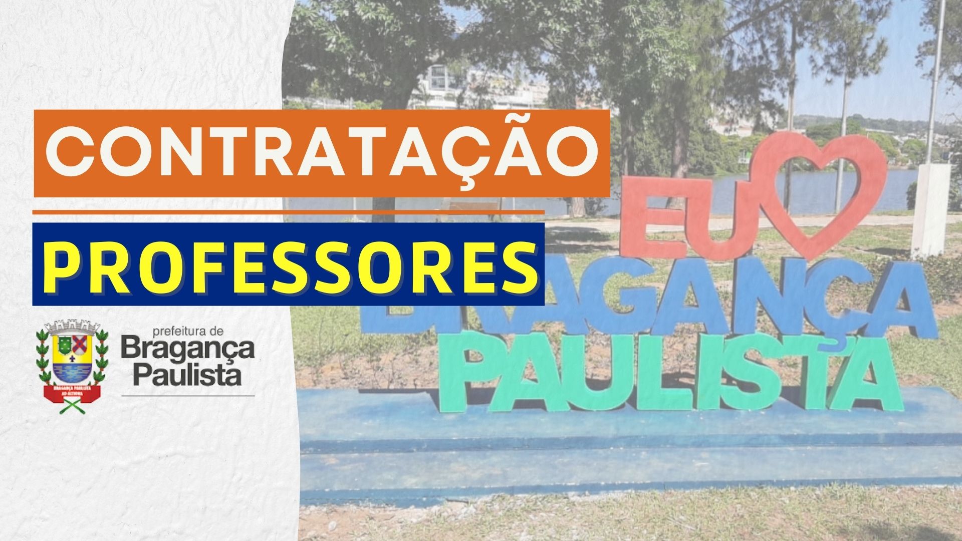 Contratação professores Bragança Paulista