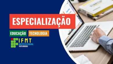 Cursos Especialização EAD IFMT