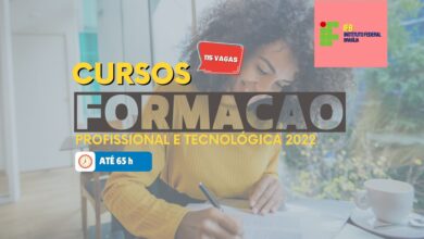 Cursos Formação IFB -