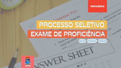 Exame proficiência UFPB