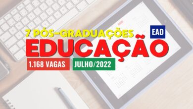 Pós-Graduações EAD Julho 2022