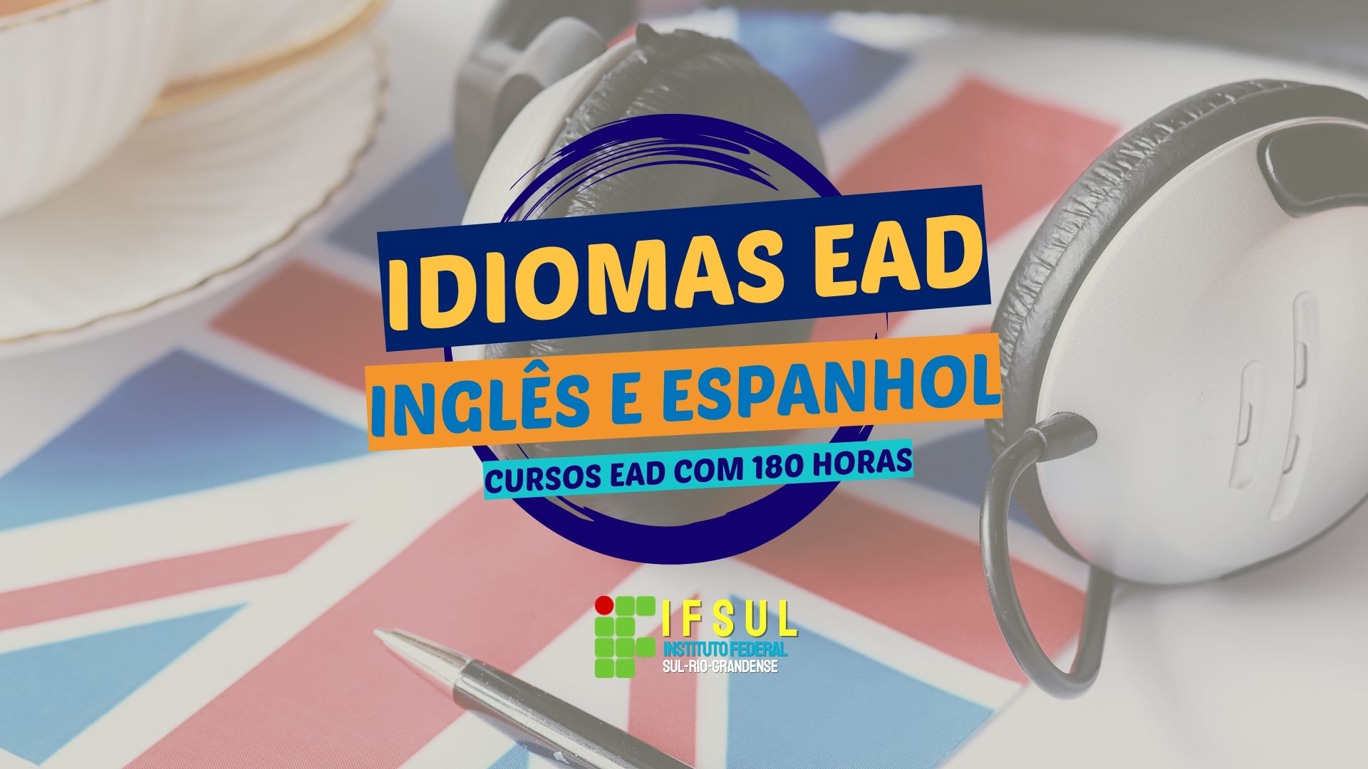 Cursos Inglês e Espanhol