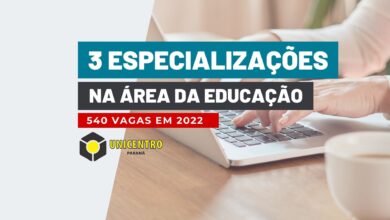 Especializações EAD UNICENTRO