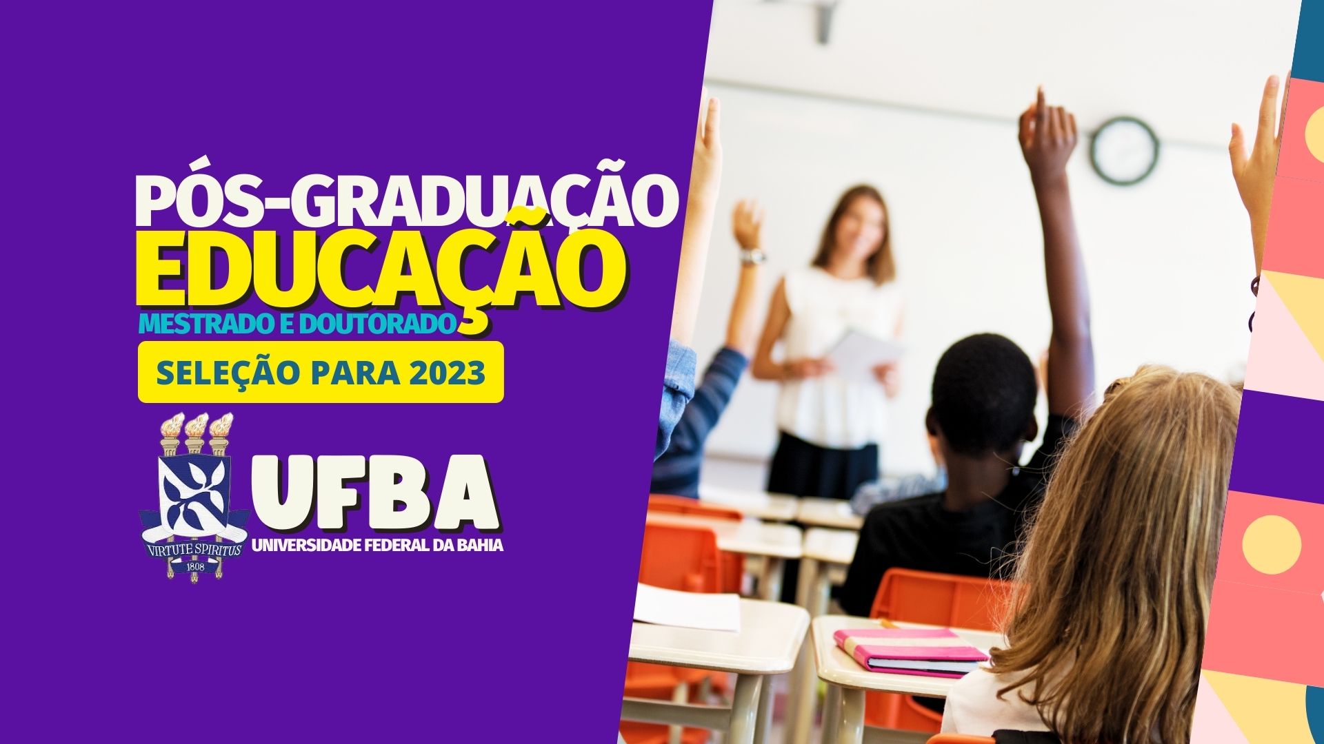 Pós-Graduação Educação UFBA