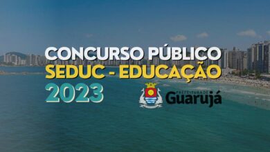 Concurso Guarujá Educação