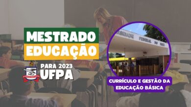 Mestrado Educação UFPA