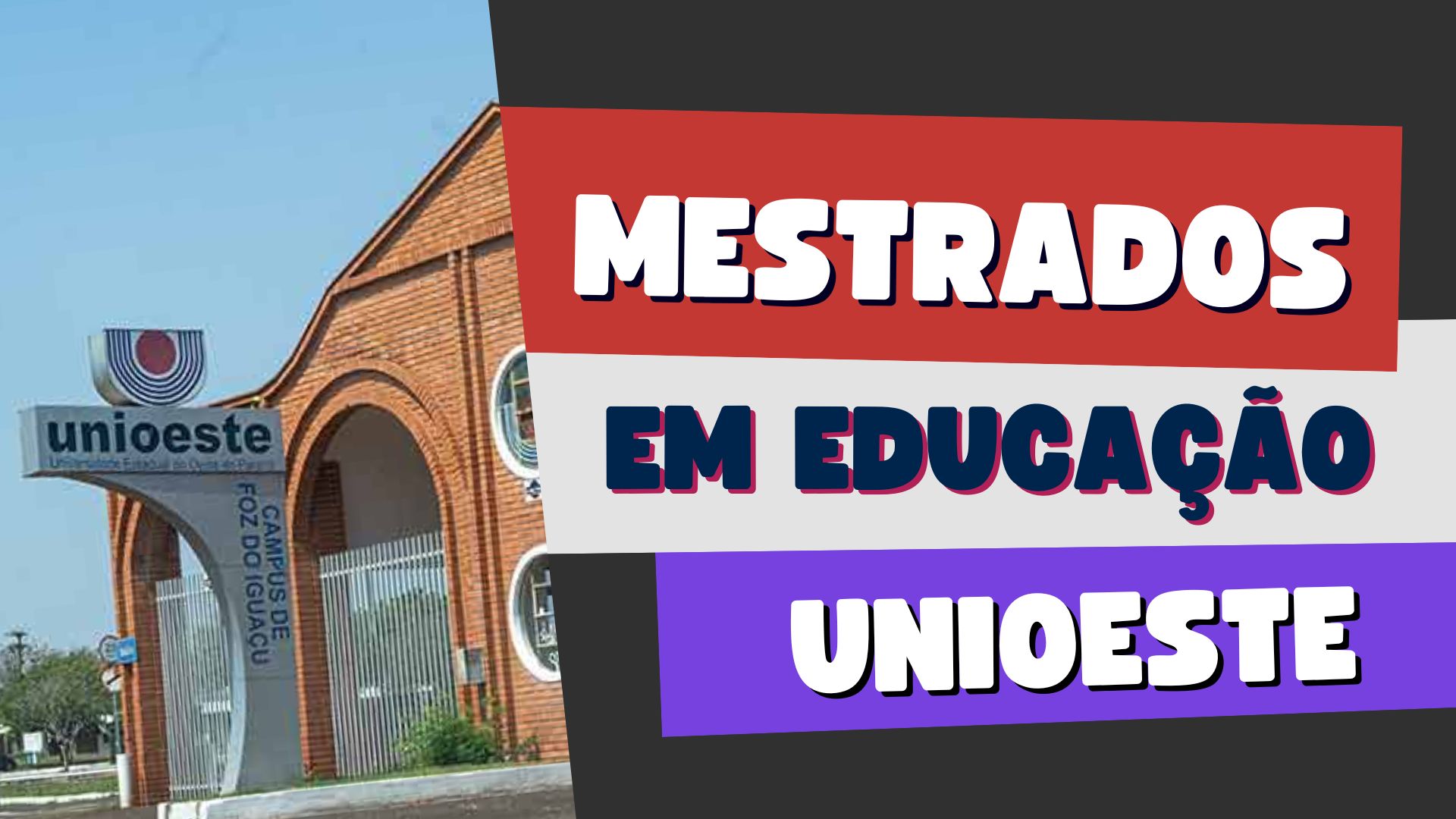 Mestrados Educação UNIOESTE