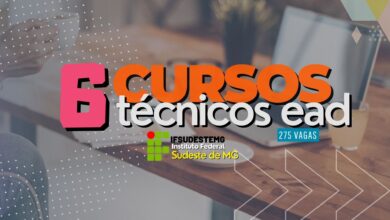 Cursos técnicos EAD IFSUDESTEMG