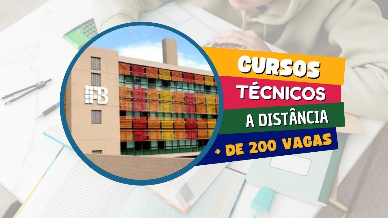 Cursos técnicos a distância IFB