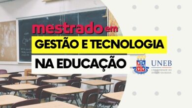 Mestrado gestão e educação UNEB