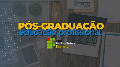 Pós-Graduação Educação Profissional IFRR