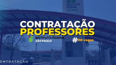 Contratação Professores do IFSP