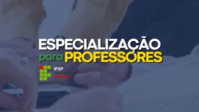 Especialização Professores IFSP