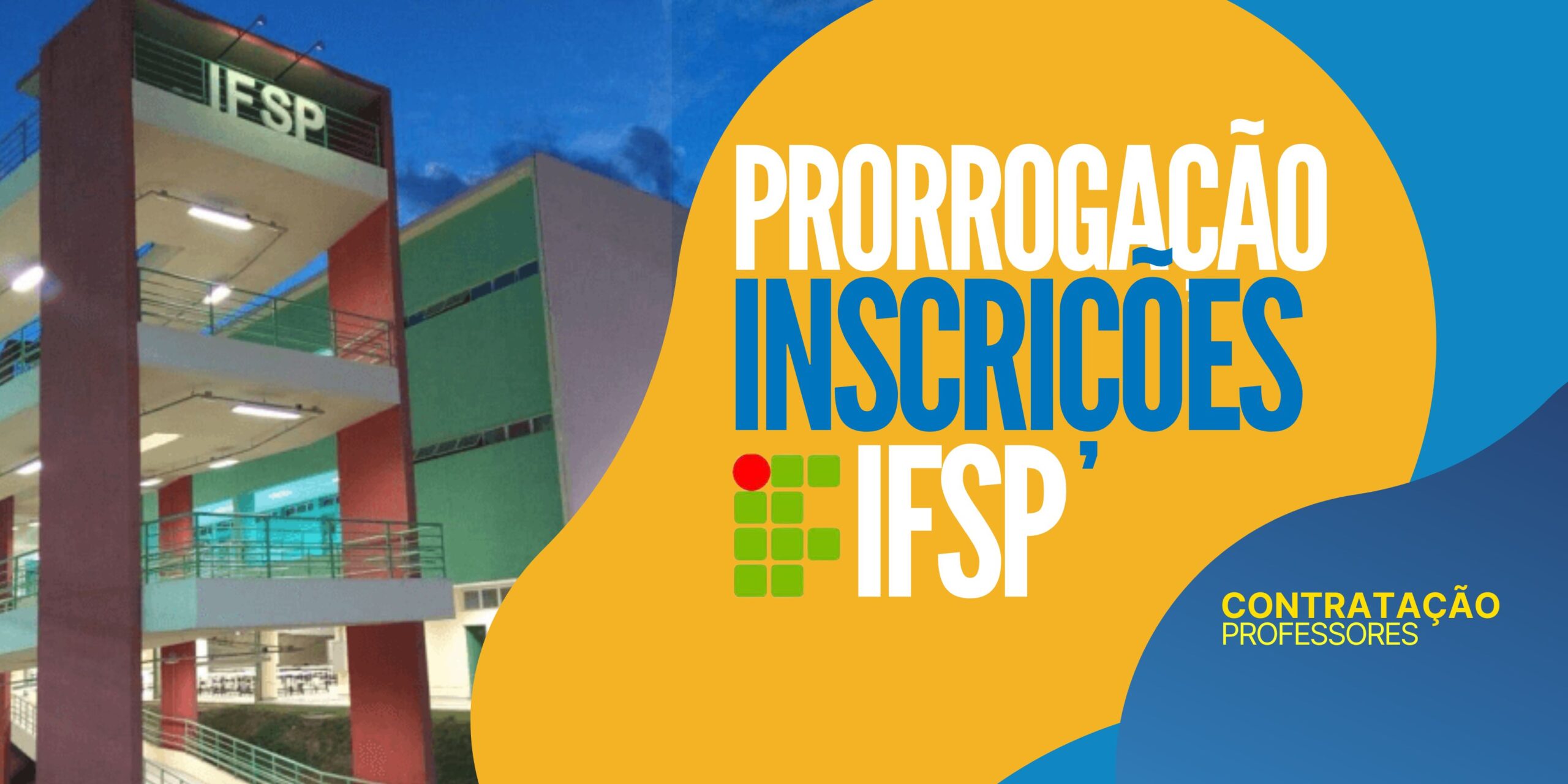 Inscrições professores IFSP