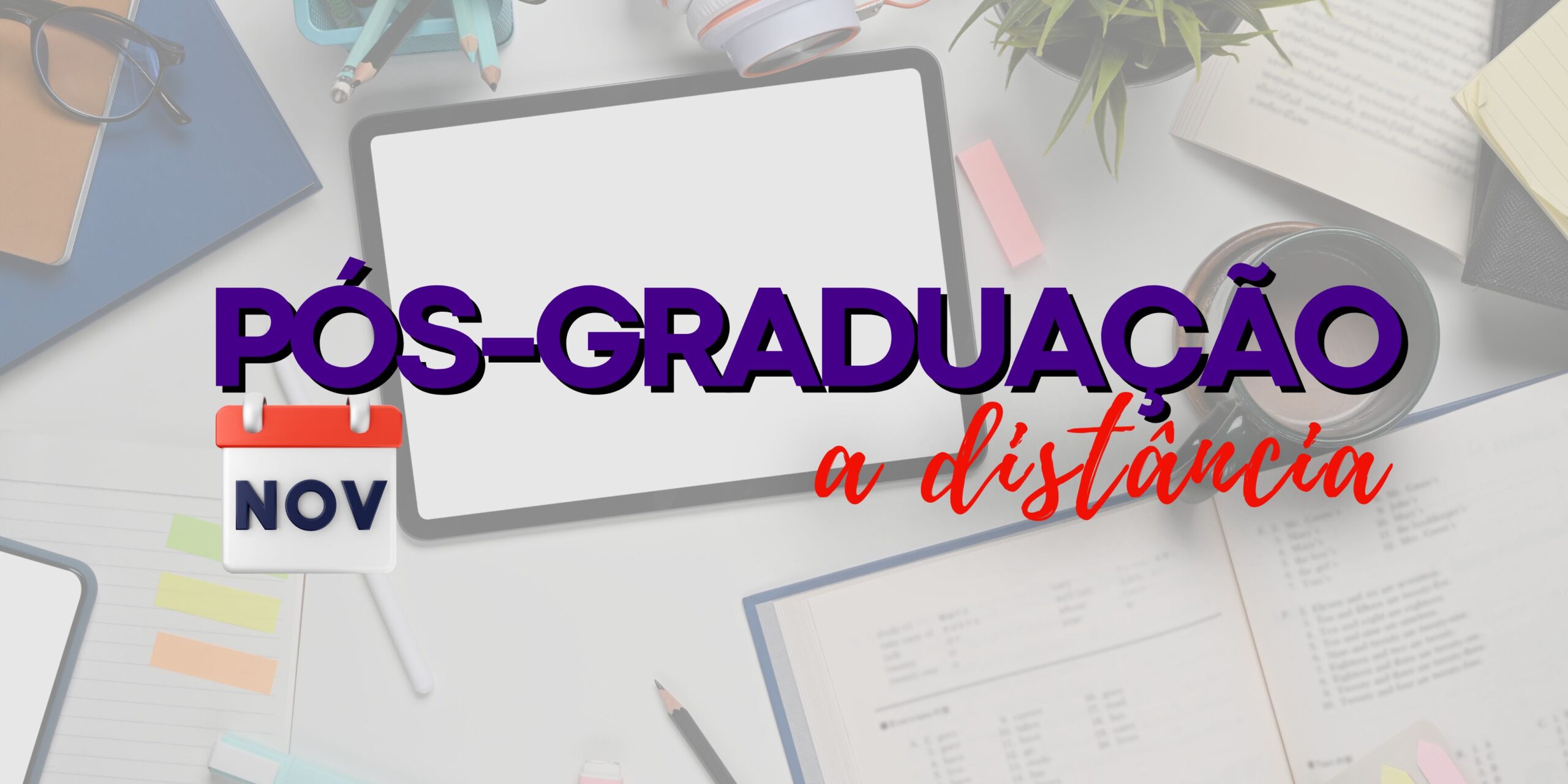 Pós-Graduação a distância novembro