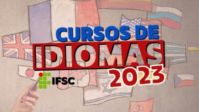 Cursos Idiomas IFSC 2023