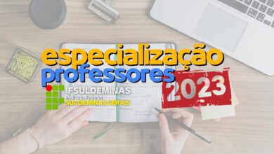 Especialização Professores IFSULDEMINAS