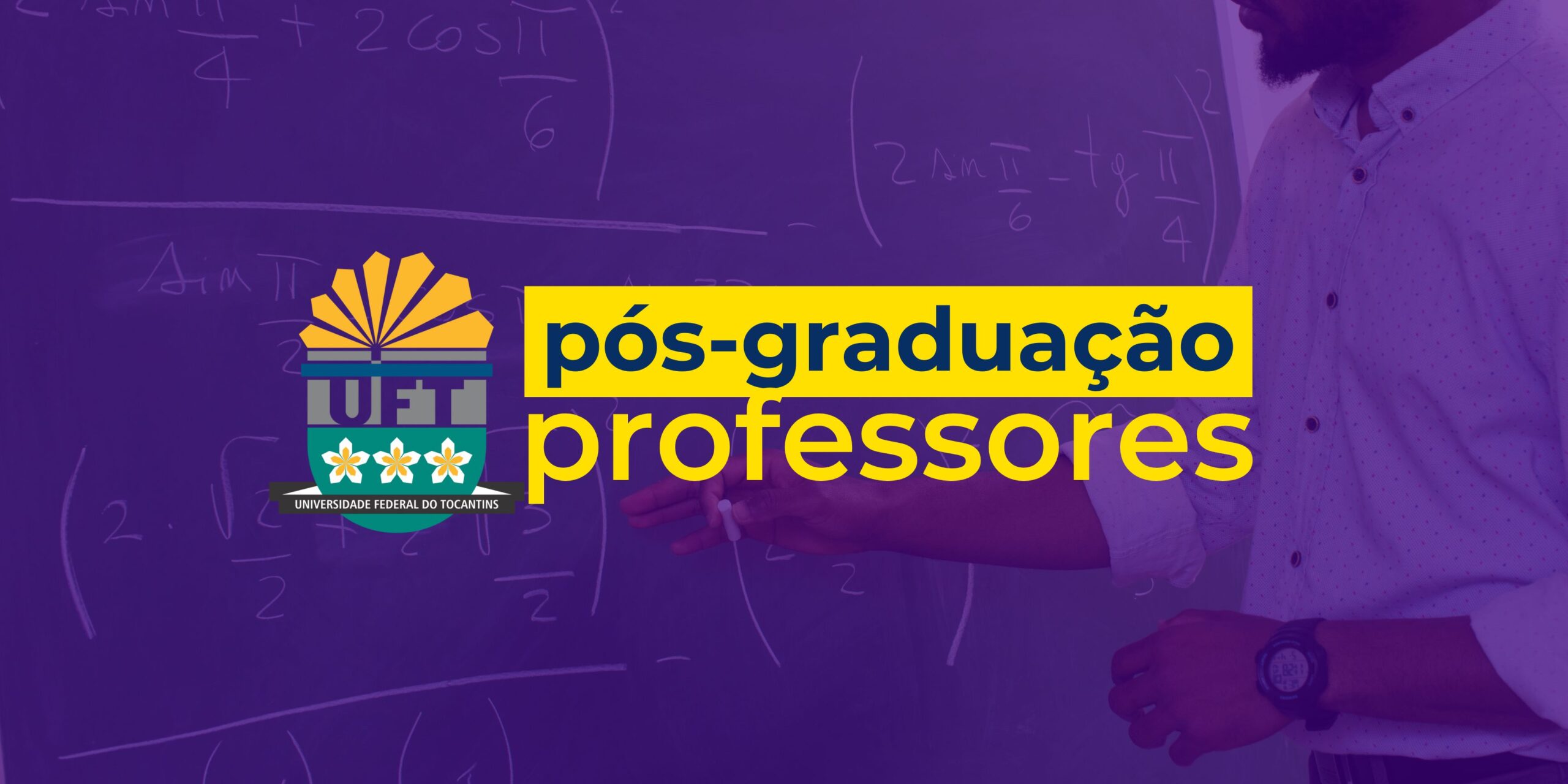 Especialização professores UFT