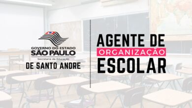 Agente de organização escolar Santo André