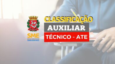 Classificação Auxiliar Técnico Educação 2023