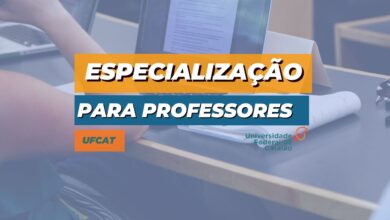 Especialização Professores UFCAT