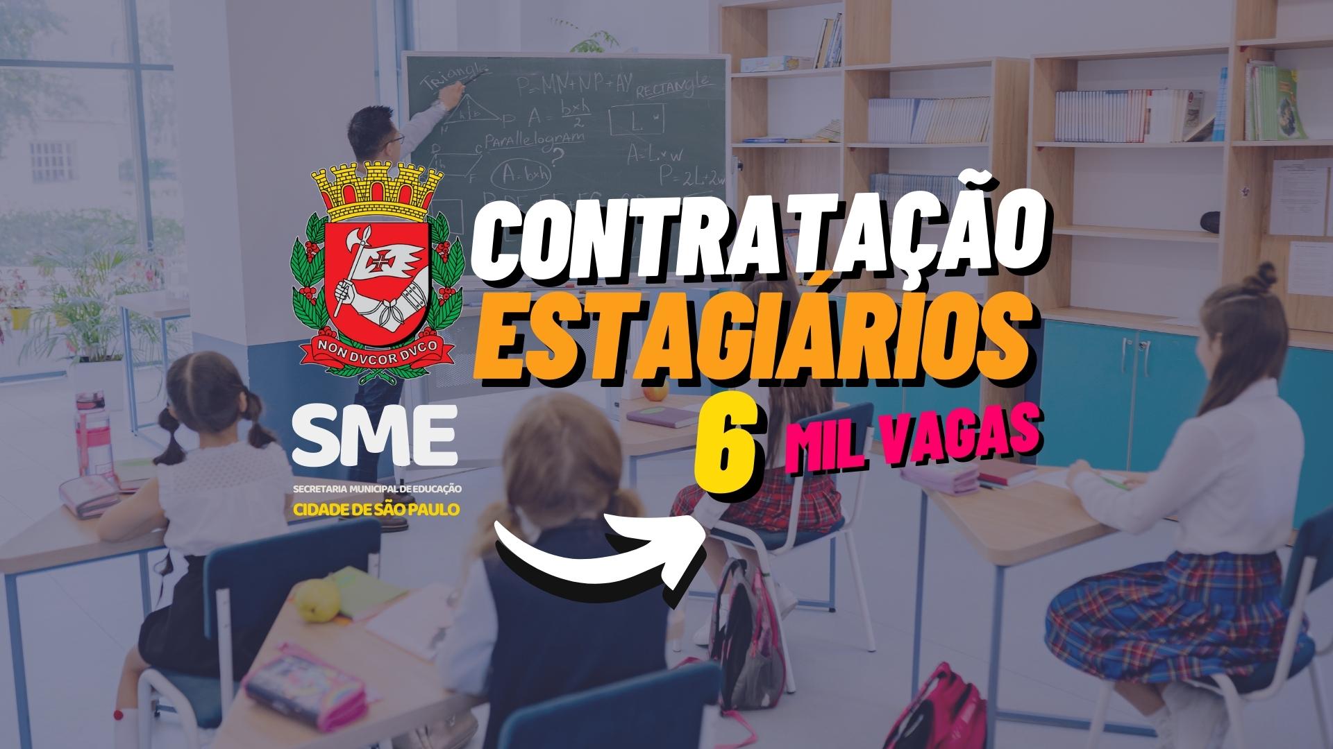 Contratação Estagiários SME