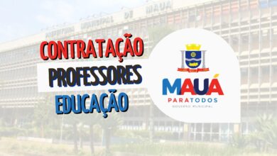 Contratação Professores Mauá