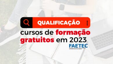 Cursos Qualificação FAETEC