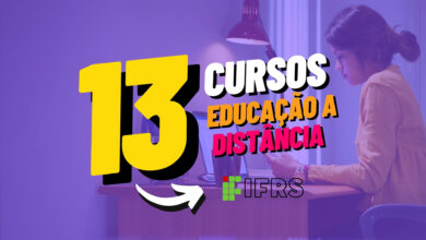 Cursos a distância do IFRS