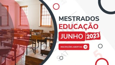 Mestrado Educação Junho 2023