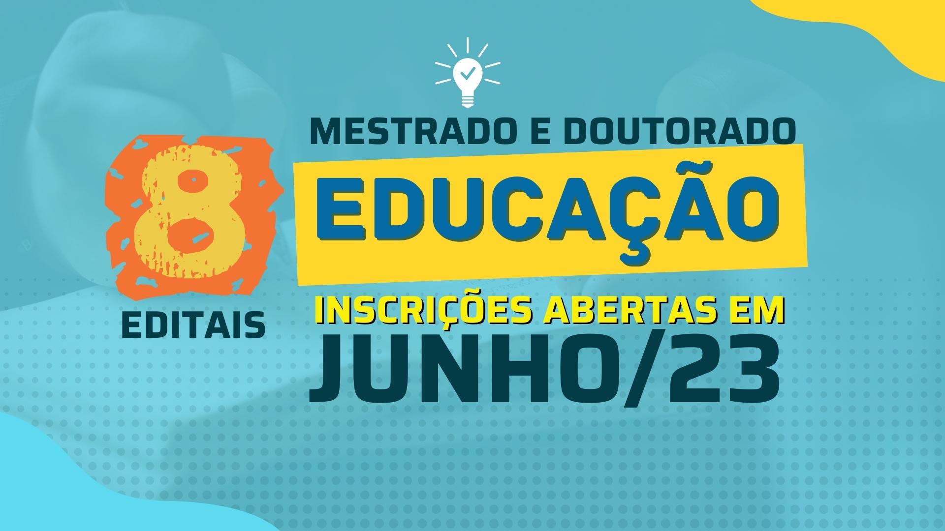 Mestrado em Educação jUnho