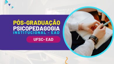 UFSC abre inscrições para Pós-Graduação em Psicopedagogia EAD.