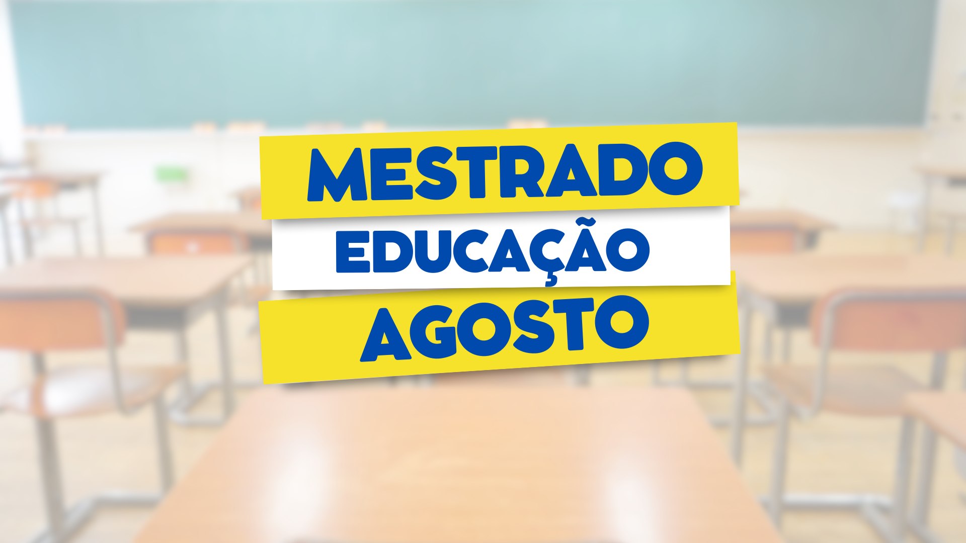 Mestrado Educação Agosto 2023