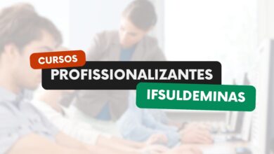 Cursos Profissionalizantes do IFSULDEMINAS