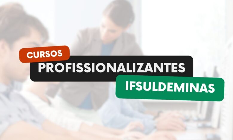 Cursos Profissionalizantes do IFSULDEMINAS